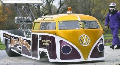 FOTO / Uite o masina cu care nu ai vrea sa-ti pui mintea: monstrul de 1.700 de cai putere de la Volkswagen, poreclit cadere psihica !