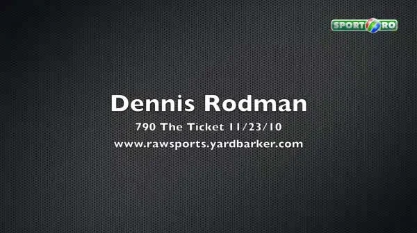 AUDIO / Cea mai mare aroganta a lui Dennis Rodman: a dat interviu la un post de radio in timp ce facea SEX