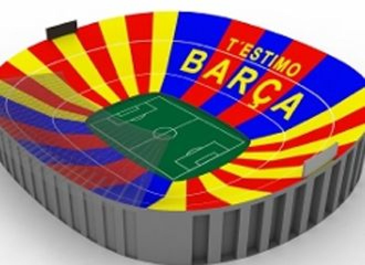 FOTO: Cum va arata coregrafia de pe Camp Nou la Barcelona - Real Madrid_1