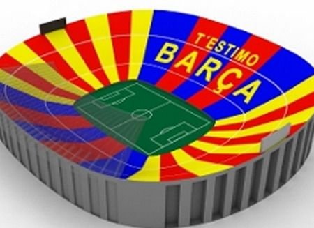 FOTO: Cum va arata coregrafia de pe Camp Nou la Barcelona - Real Madrid_3
