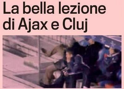 CFR Cluj, laudata de Gazzetta dello Sport dupa ce l-a dat afara pe Cartu!