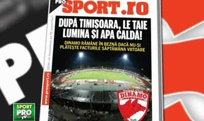 Veste trista pentru Bianca lui Cristea! Dinamovistii vor face dusuri cu apa rece din cauza datoriilor!