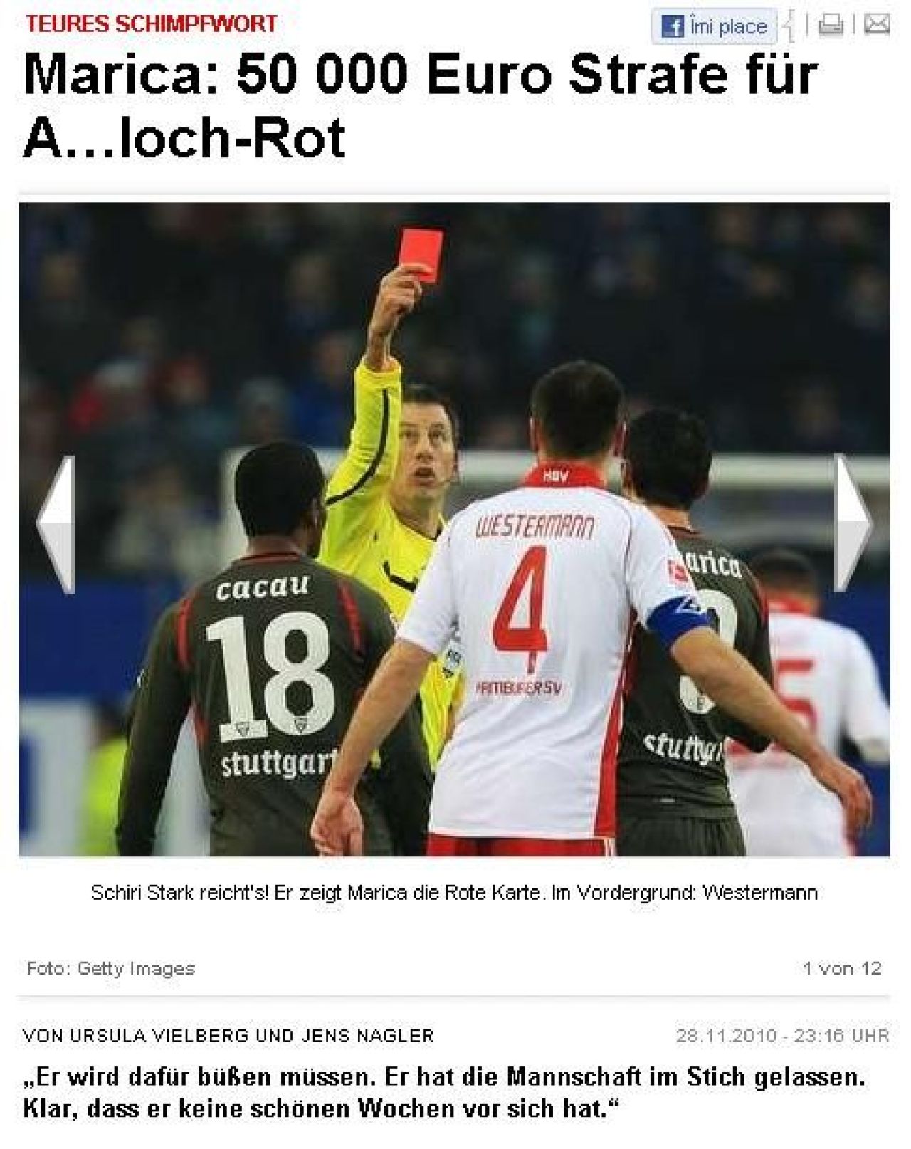 Incredibil! Marica a luat cea mai mare amenda din istoria lui Stuttgart: 50.000 euro!! Vezi ce suspendare a primit_3