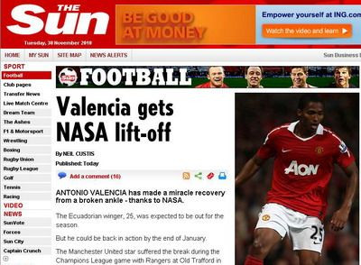 Manchester l-a recuperat pe Valencia cu ajutorul NASA!