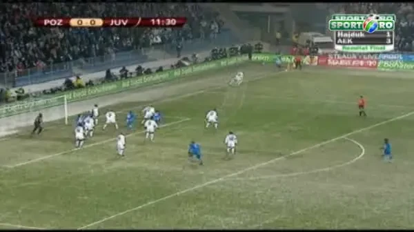 INFERN ALB pentru Juventus: AFARA din Europa: Lech 1-1 Juventus!