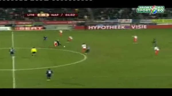 VIDEO: Utrecht 0-1 Napoli! Gol Cavani