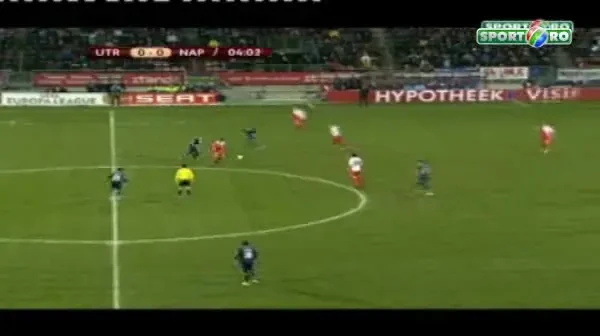 VIDEO: Tripla Cavani, un gol imposibil si un final pe placul Stelei: Utrecht 3-3 Napoli!