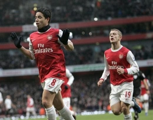 VIDEO Nasri a ucis-o cu o dubla de senzatie pe Fulham! Arsenal, pe primul loc in Anglia!