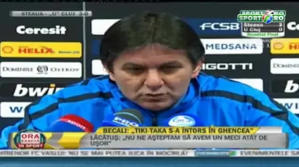 Lacatus: Nu ma asteptam sa avem un meci asa de usor! Conteaza enorm pentru noi meciul cu Napoli!