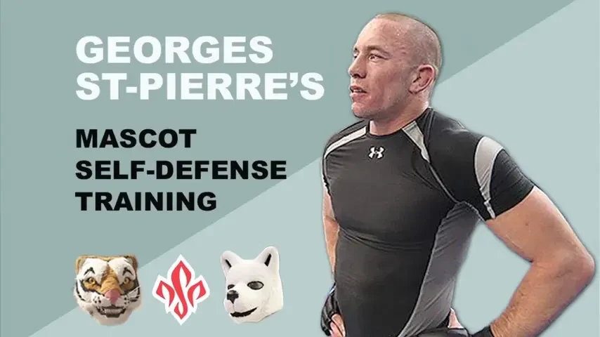 VIDEO: Fiecare cu fetisurile lui! 'Van Damme' de Canada s-a "apucat" de mascote