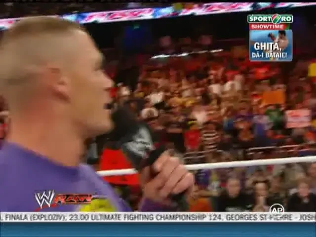 'HAI CENA / CENA-I PRAF!' Vezi un moment unic in istoria wrestlingului! VIDEO