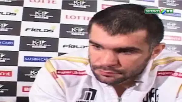 Reactia lui Ghita dupa ce a fost INVINS la limita in finala K1 de la Tokyo!