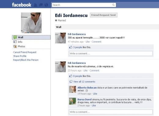 Mesajul RAZBOINIC postat pe Facebook de secundul Stelei, inainte de meciul cu Napoli: