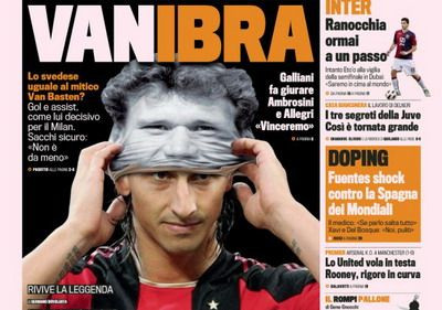 Ibrahimovic este NOUL Van Basten de la Milan! Un roman l-a ajutat sa devina mare:_3