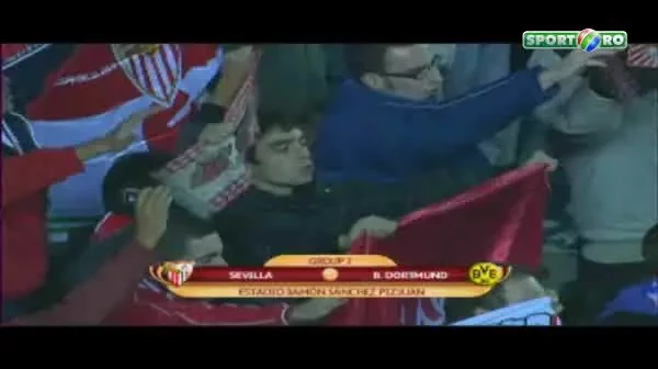 VIDEO meci NEBUN in Europa League: Sevilla a ratat un gol in min 91 de pe linia portii: 2-2 cu Dortmund!