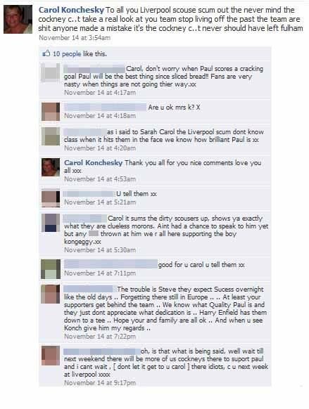 INCREDIBIL / Mama carui fotbalist de la Liverpool i-a facut pe fani GUNOAIE pe Facebook:_2