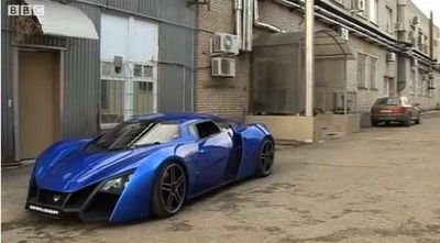 VIDEO / Ferrari-ul rusesc costa 100.000 de euro, are 420 de cai putere si prinde 340 km/h!