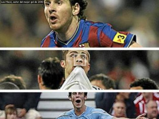 Spaniolii de la MARCA au ales TOP 3 goluri in 2010! Vezi BIJUTERIILE lui Messi, CR7 si Bale care au innebunit Europa! VIDEO