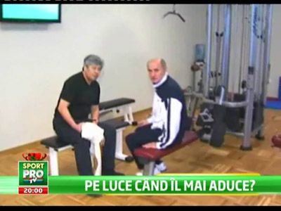 SUPER VIDEO! Mircea Lucescu l-a bagat pe Copos la abdomene in sala de forta! Cum a vrut sa-l readuca la Rapid!