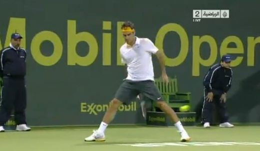 VIDEO Federer a reusit LOVITURA inceputului de AN! Vezi schema trademark a elvetianului!