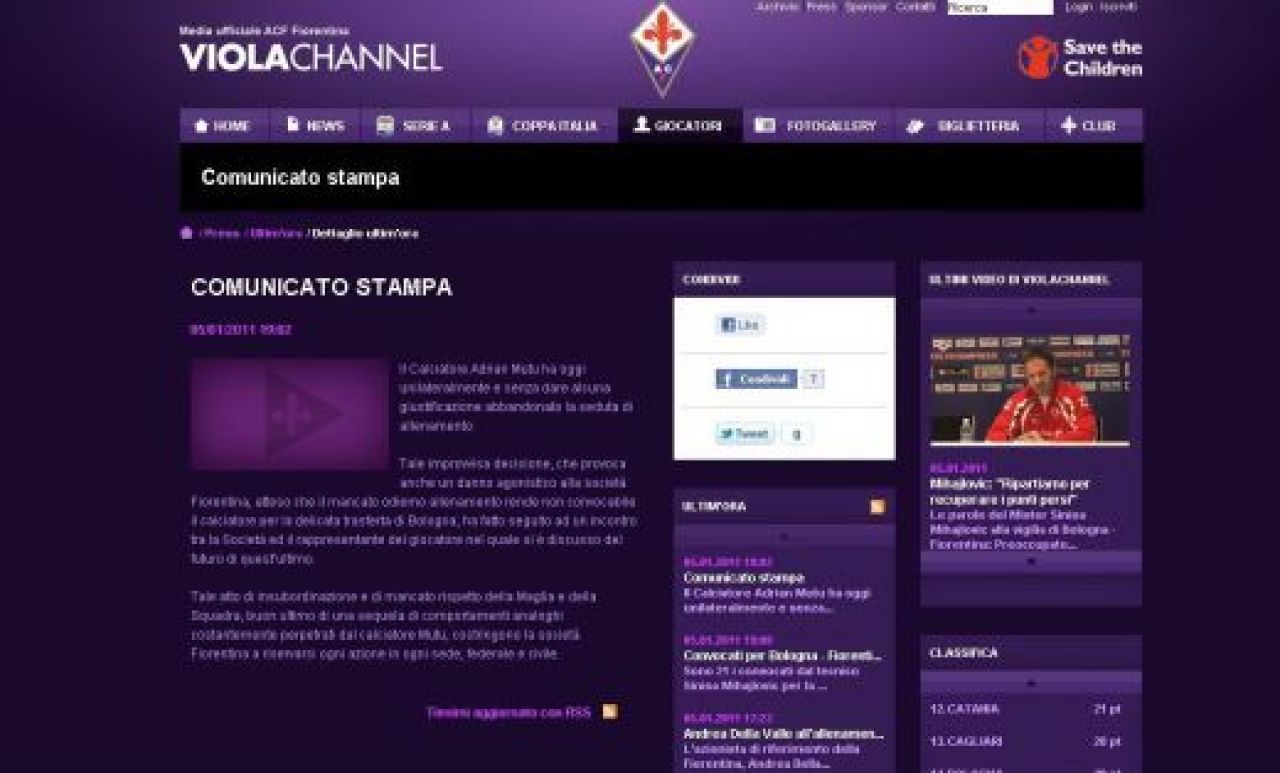 Comunicat OFICIAL: Mutu, gata sa plece de la Fiorentina! Va fi dat in JUDECATA pentru ca a fugit de la antrenament!_2