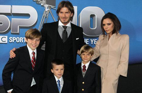 Beckham, tata pentru a patra oara la vara!