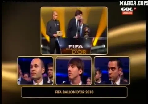 Lionel Messi este BALONUL DE AUR 2010! Vezi aici imagini de la premiere!