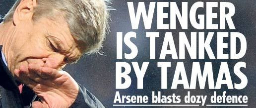 Wenger, innebunit de TAMAS! Vezi de ce!
