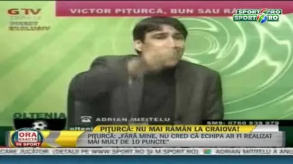 Dialog INCENDIAR! Piturca si Mititelu s-au certat live la TV: Tu habar n-ai ce-s alea prosciutto si parmezan! :))