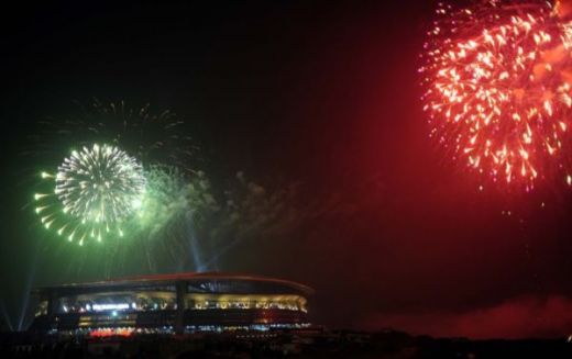 VIDEO / Hagi a inaugurat stadionul de 200 de milioane de euro al Galatei! Vezi ce SHOW au facut turcii!_19