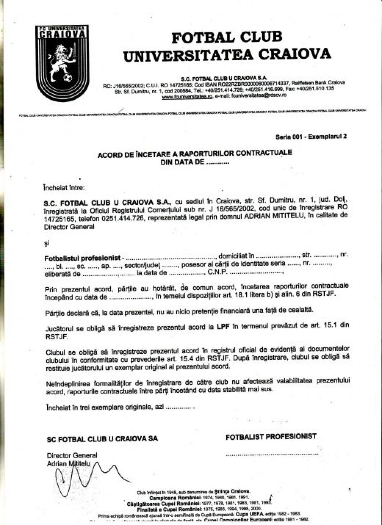ASTEA sunt dovezile lui Mititelu: Piti are dezlegari in alb pentru 3 jucatori de la Craiova! Vezi foto!_2