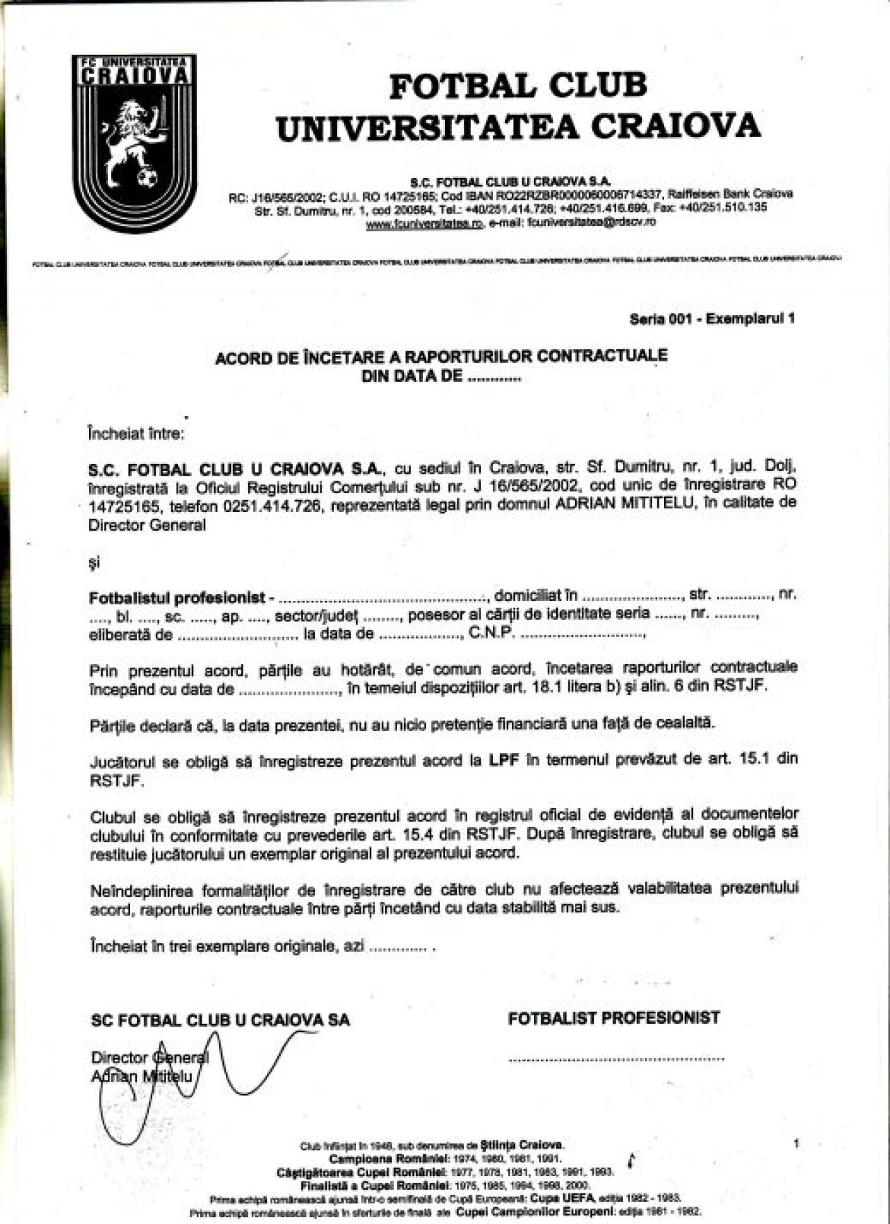 ASTEA sunt dovezile lui Mititelu: Piti are dezlegari in alb pentru 3 jucatori de la Craiova! Vezi foto!_3