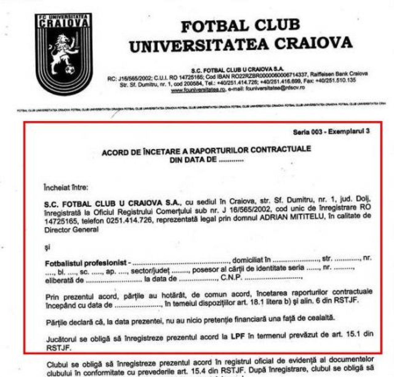 ASTEA sunt dovezile lui Mititelu: Piti are dezlegari in alb pentru 3 jucatori de la Craiova! Vezi foto!_4