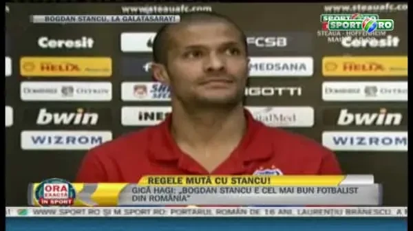 Geraldo despre plecarea Stancu: "Este cel mai BUN transfer pe care l-a facut Galata, dar valoreaza mai mult de 6 mil!"