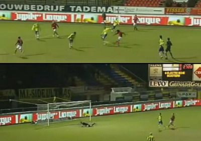 Cel mai tare gol al saptamanii: sut direct in vinclu de la 25 de metri! VIDEO