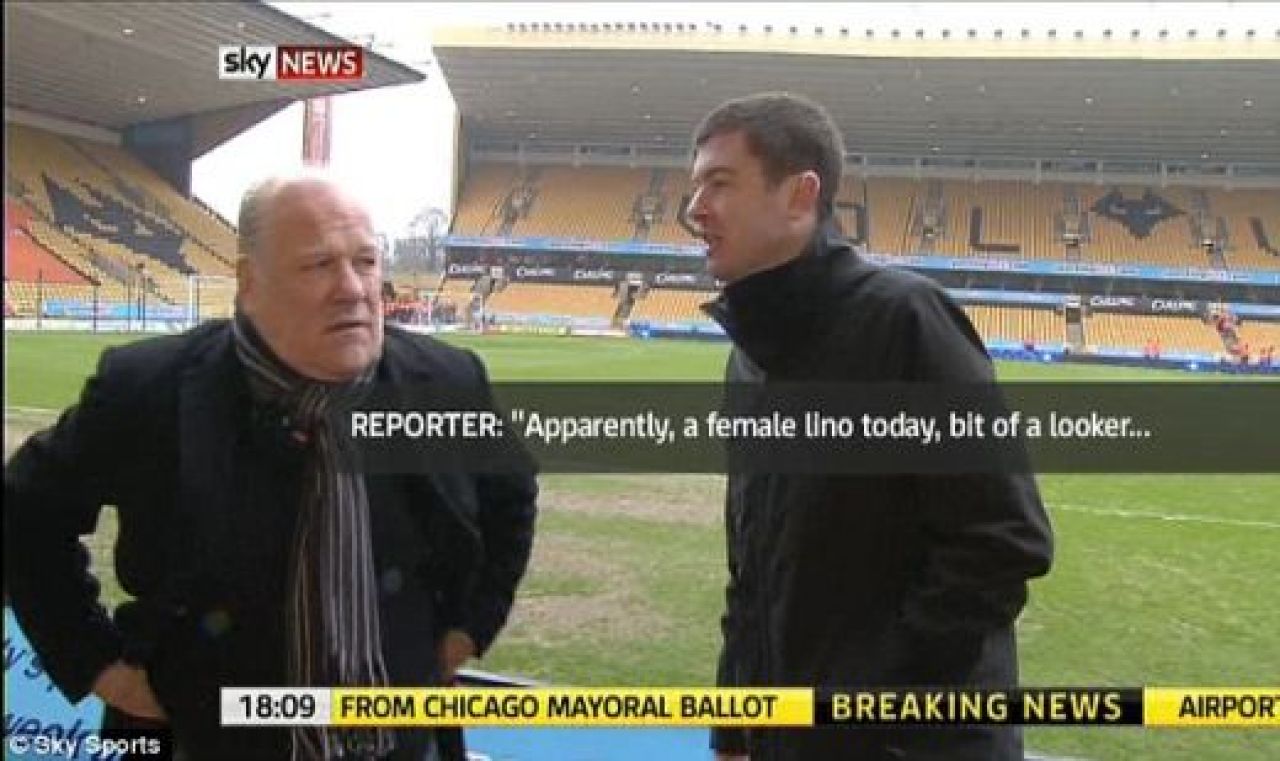 FOTO / Ce a spus comentatorul de la Sky despre arbitra de la Liverpool: