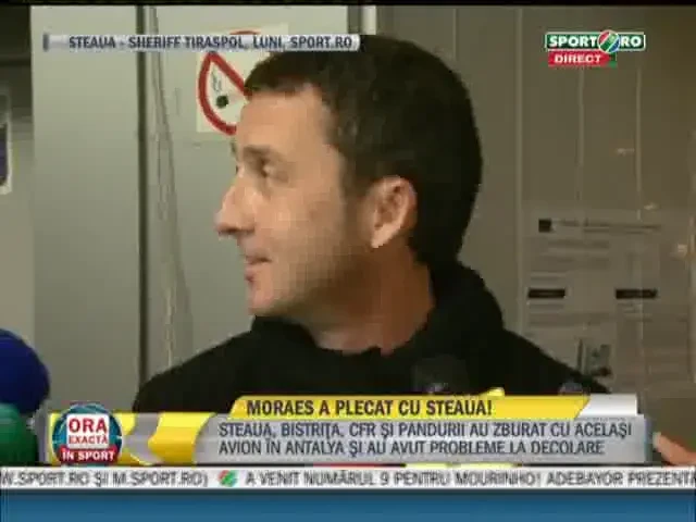 Steaua a negociat IN AVION transferul lui Moraes! Vezi ce spune MM Stoica!