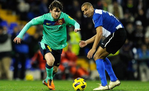 VIDEO Razbunare totala: Hercules 0-3 Barcelona! Messi, dubla FULGER in 2 minute! Ce SUPER faza a facut!