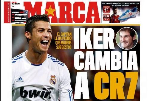 TENSIUNE LA REAL! Casillas l-a bagat in sedinta pe CR7! Vezi de ce l-a certat