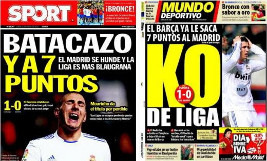 Premiera istorica: Real Madrid, pentru prima data pe prima pagina in presa catalana :)_3