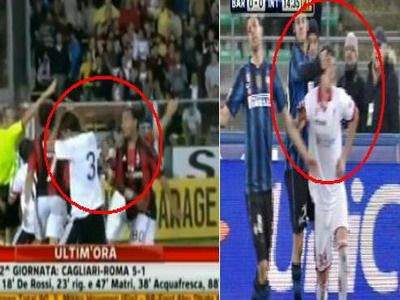 VIDEO INCREDIBIL Chivu comparat cu Ronaldinho! Vezi cum a lovit brazilianul cu PUMNUL si a SCAPAT!