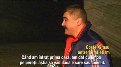 SUPER TARE! La 200 de metri sub pamant se nasc campionii Romaniei la atletism!