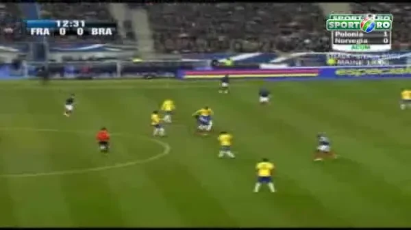 Pato suteaza periculos spre poarta!