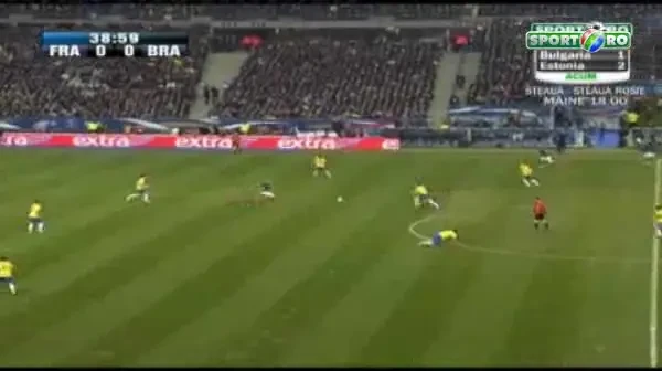 Hernanes este eliminat dupa un fault dur asupra lui Benzema!