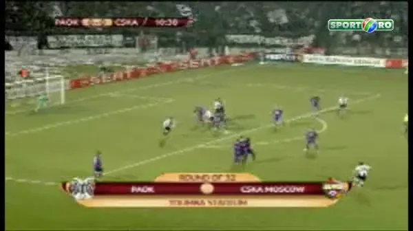 TSKA a rezistat in infernul din Grecia! PAOK 0-1 TSKA Moscova! Vezi golul lui Necid: