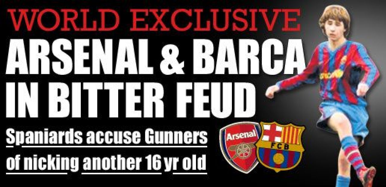 SCANDAL Barca - Arsenal: Wenger, gata sa FURE inca un pusti senzatie! S-a aflat cum a pacalit-o pe Barca in transferul lui Fabregas!_1