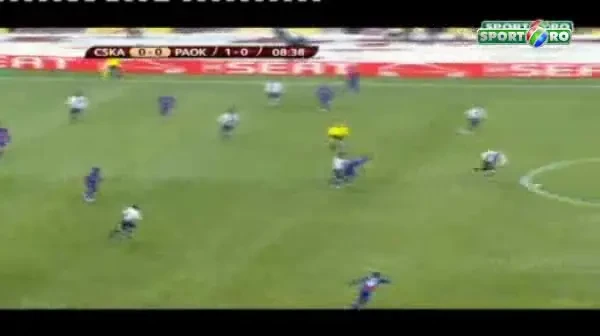 GAFA de cascadorii rasului a portarului rus: TSKA Moscova 1-1 PAOK! TSKA e in optimi!