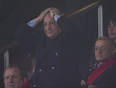 FOTO / DEZASTRU!!! Florentino Perez si-a pus mainile in cap la golul lui Gomis!