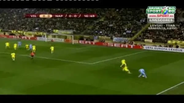 Napoli OUT din Europa dupa un gol in prelungiri: Villarreal 2-1 Napoli! Vezi golurile!