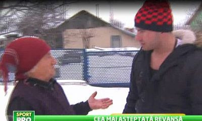 VIDEO / Fachiru continua sa-l terorizeze pe Perversu! Vezi cum l-a transformat in OM de zapada!